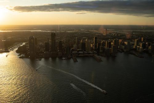 Hudson River - pôr do sol